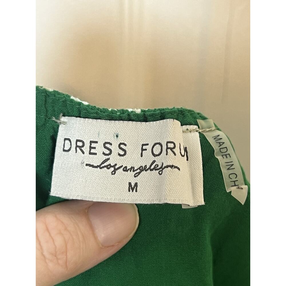 Dress Forum green floral crop top Size M womens - Picture 4 of 6